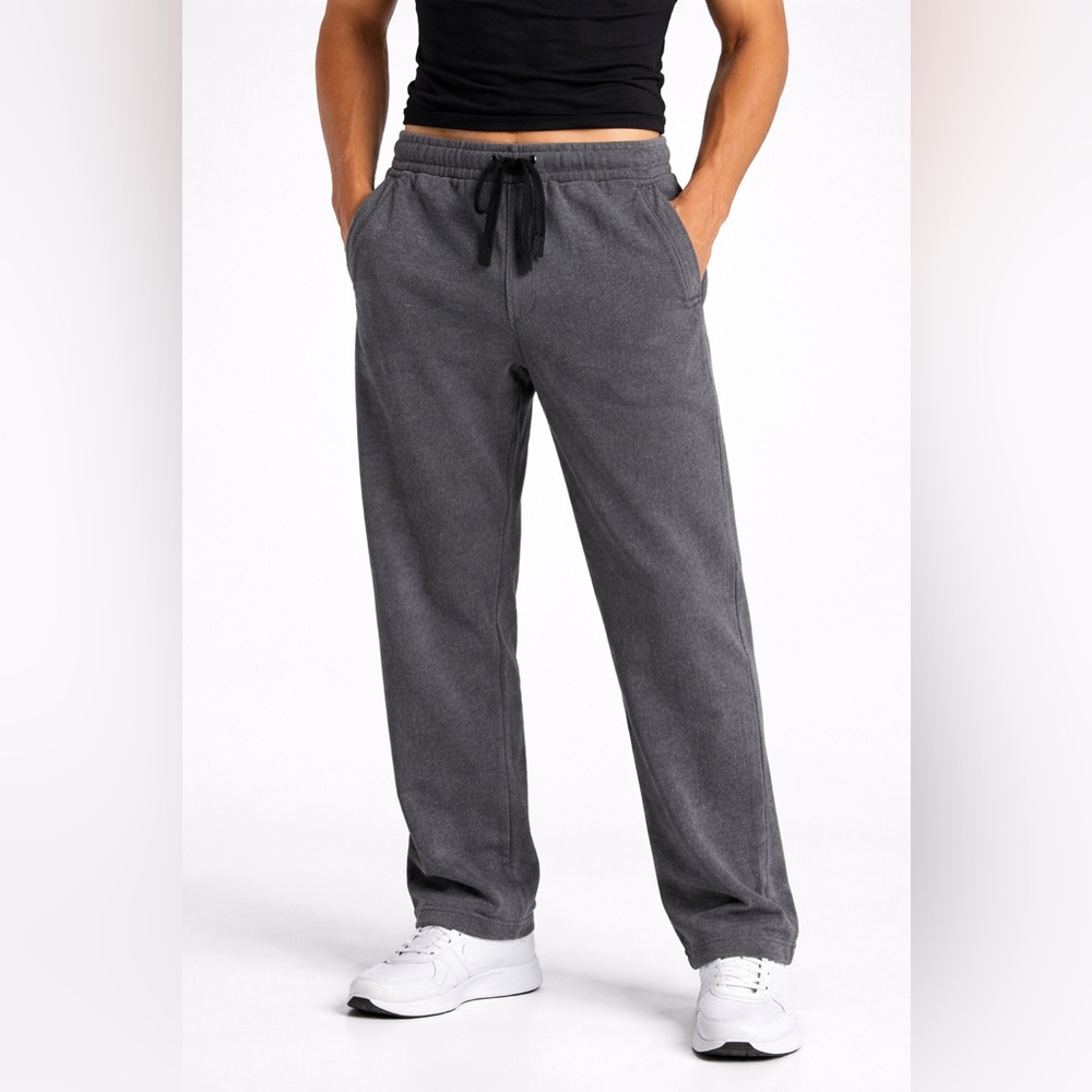 Lululemon Gray Sweatpants Men’s Small Drawstring Lounge Pants Straight Leg